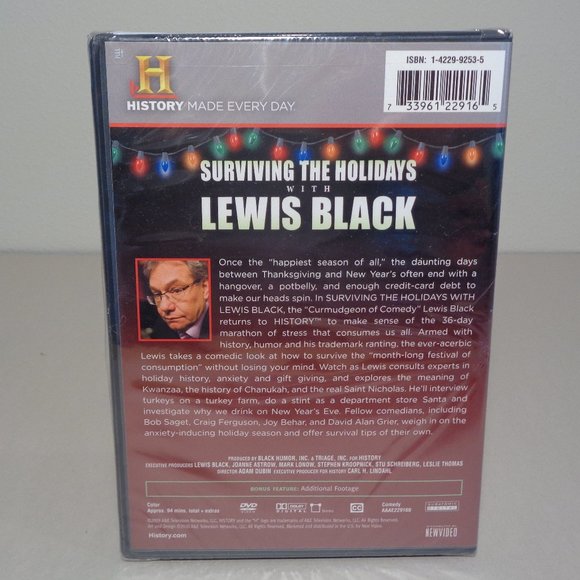 SURVIVING THE HOLIDAYS WITH LEWIS BLACK New DVD / Bonus Feature - Picture 2 of 7